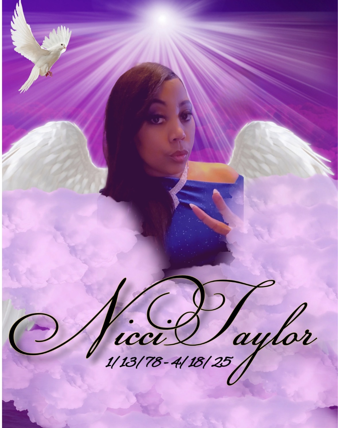 In loving memory of Nicci Taylor